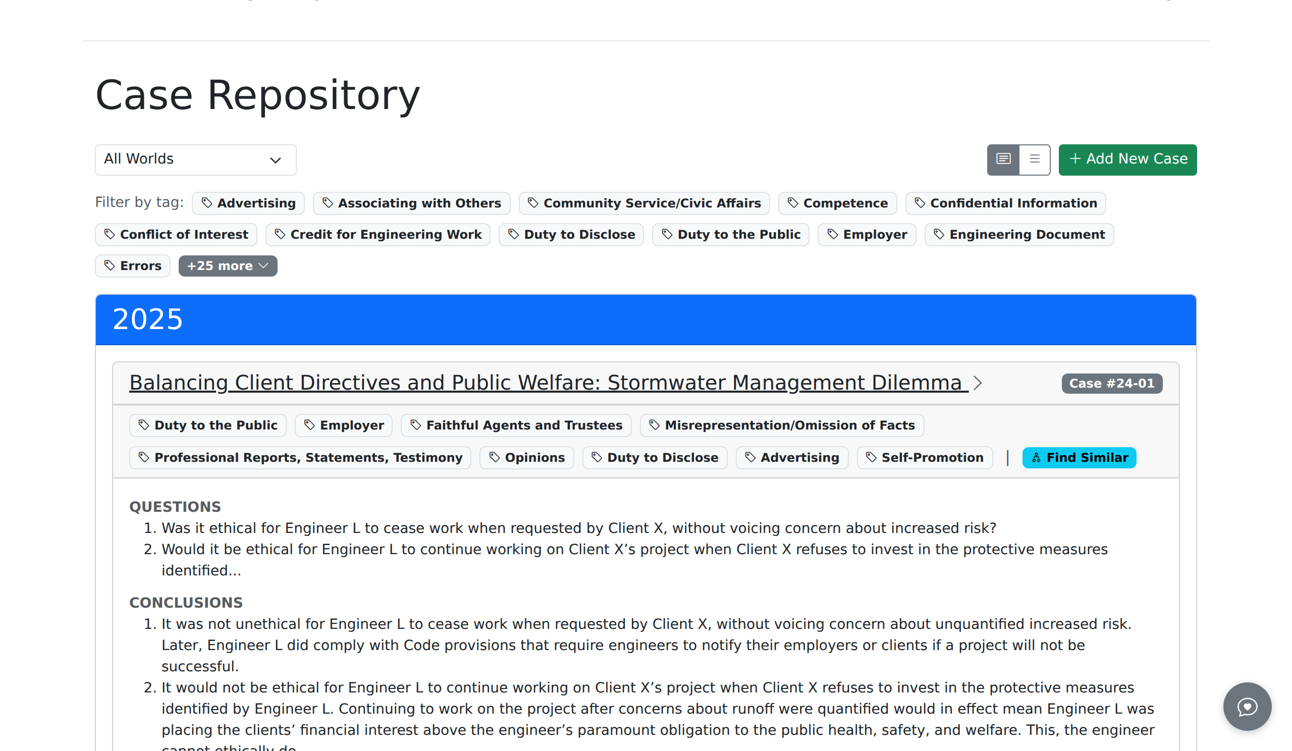 Case Repository